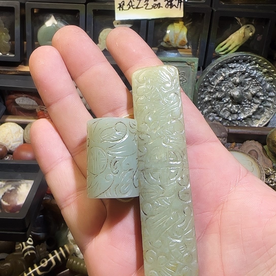 是***客有机玻璃工艺品镇尺1111