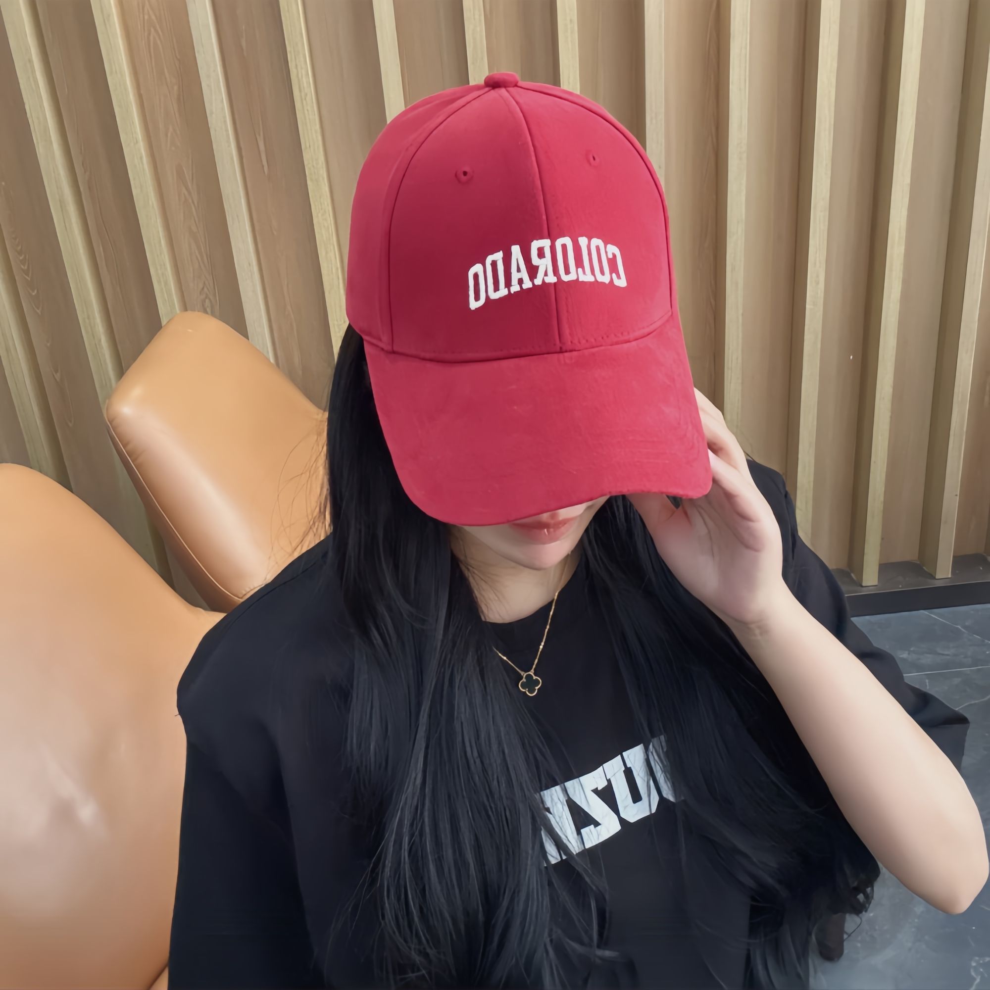 明星同款男女运动棒球帽大脸显小加宽大帽檐鸭舌帽高级感百搭帽子