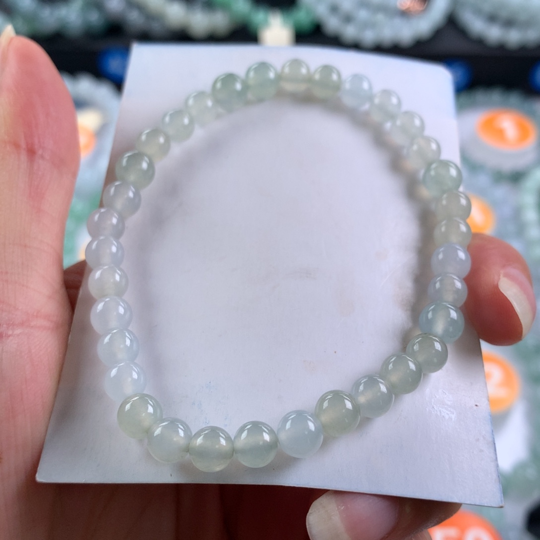 未镶嵌手链翡翠卡6