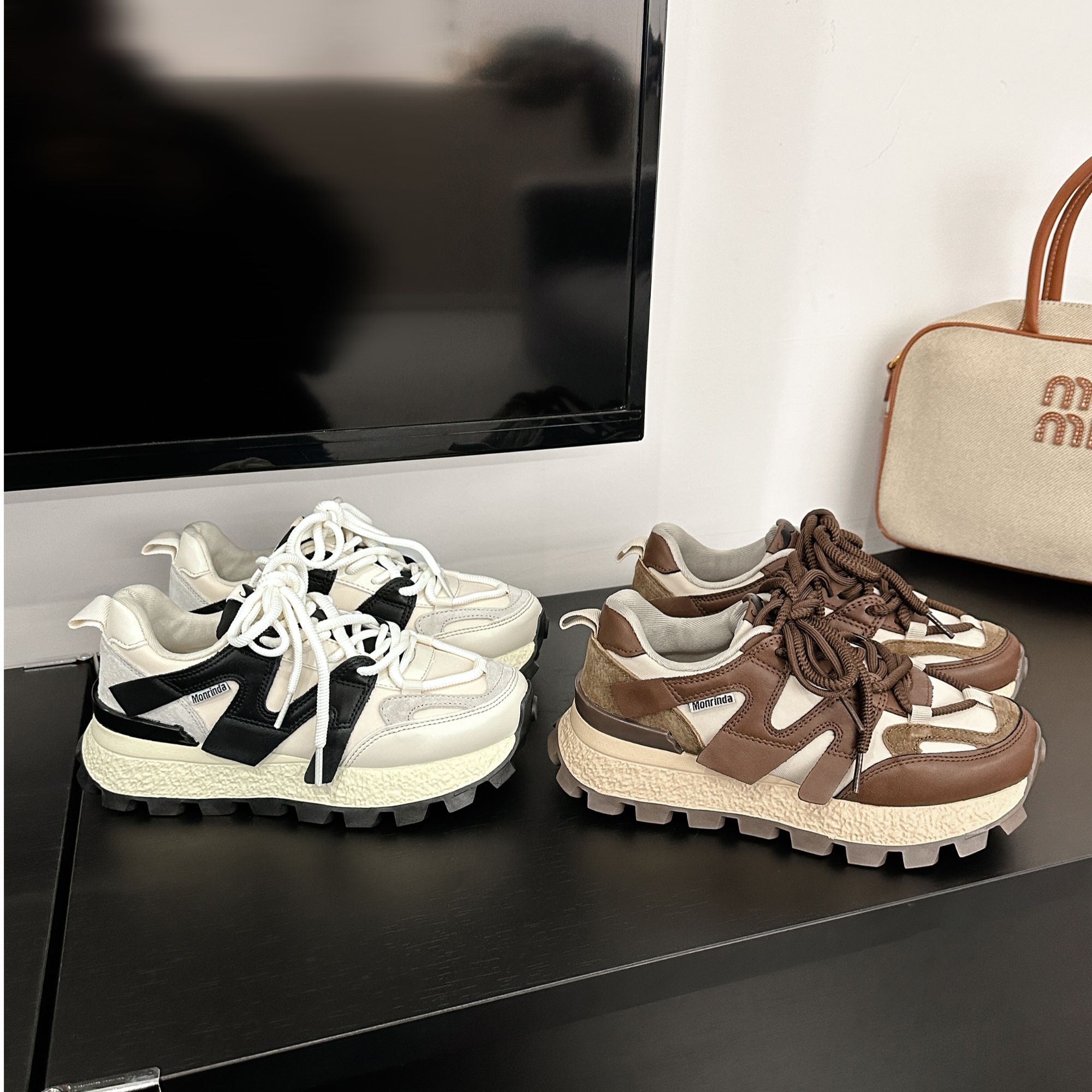 【清仓捡漏】2025复古百搭阿甘鞋增高韩版轻奢厚底休闲鞋a