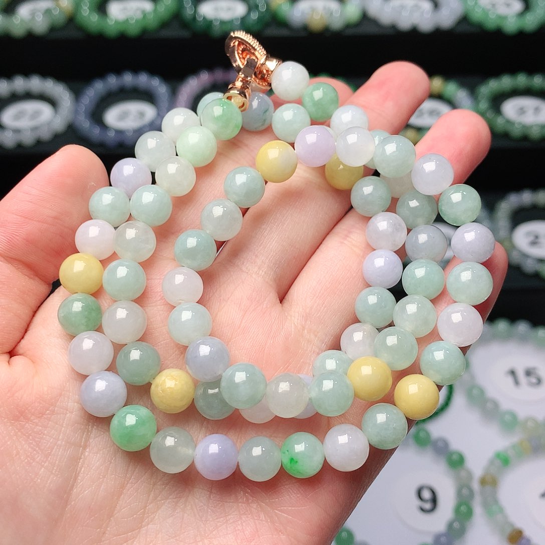 翡翠手链未镶嵌翡翠