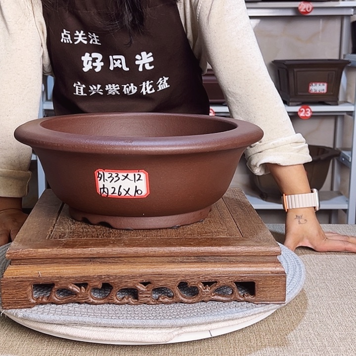 紫砂花盆的设计与