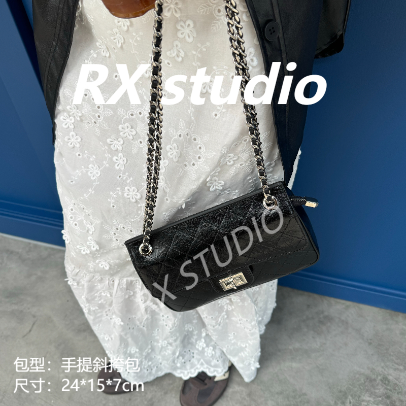 【南沙瑞熙】SK-92701-黑色 RAIN.CUN轻奢小众时尚女士包