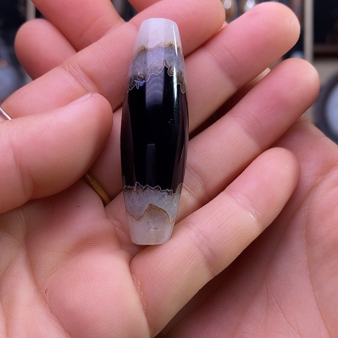 玛瑙/玉髓颈饰合金原**李