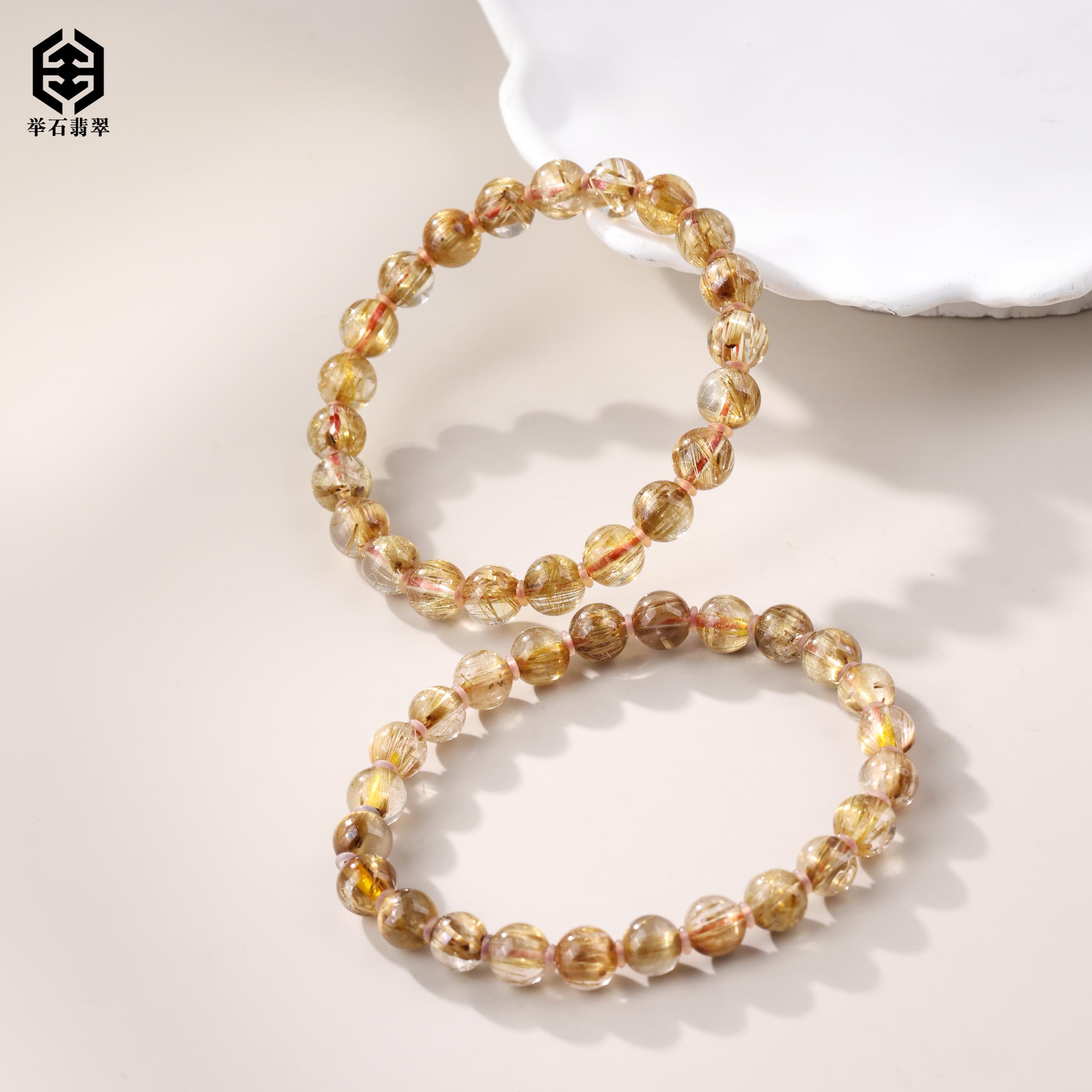 【举石臻品】TH1225-1007-12水晶手串（一件/多样性发）M