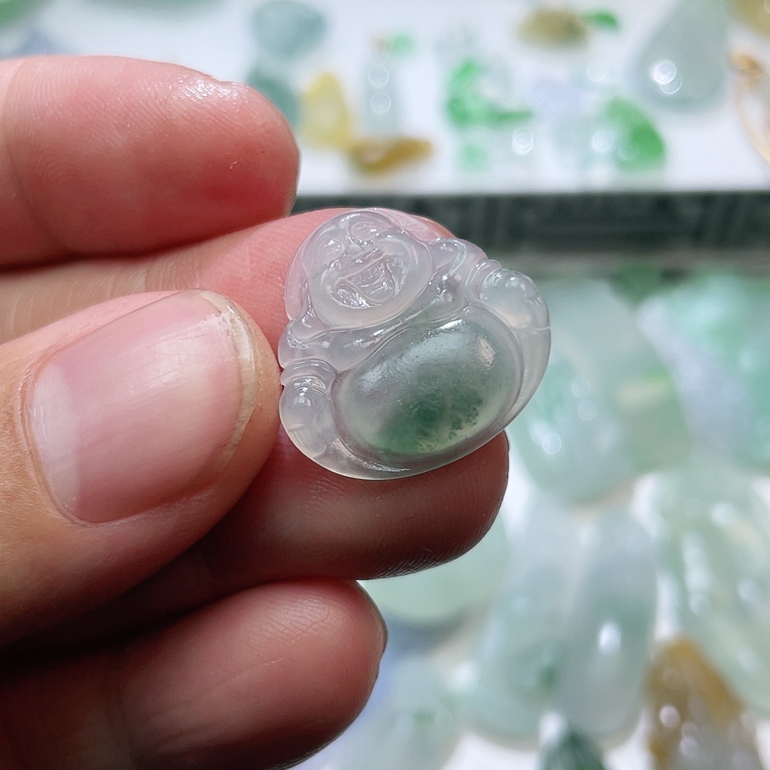 定制翡翠未镶嵌天然翡翠A货