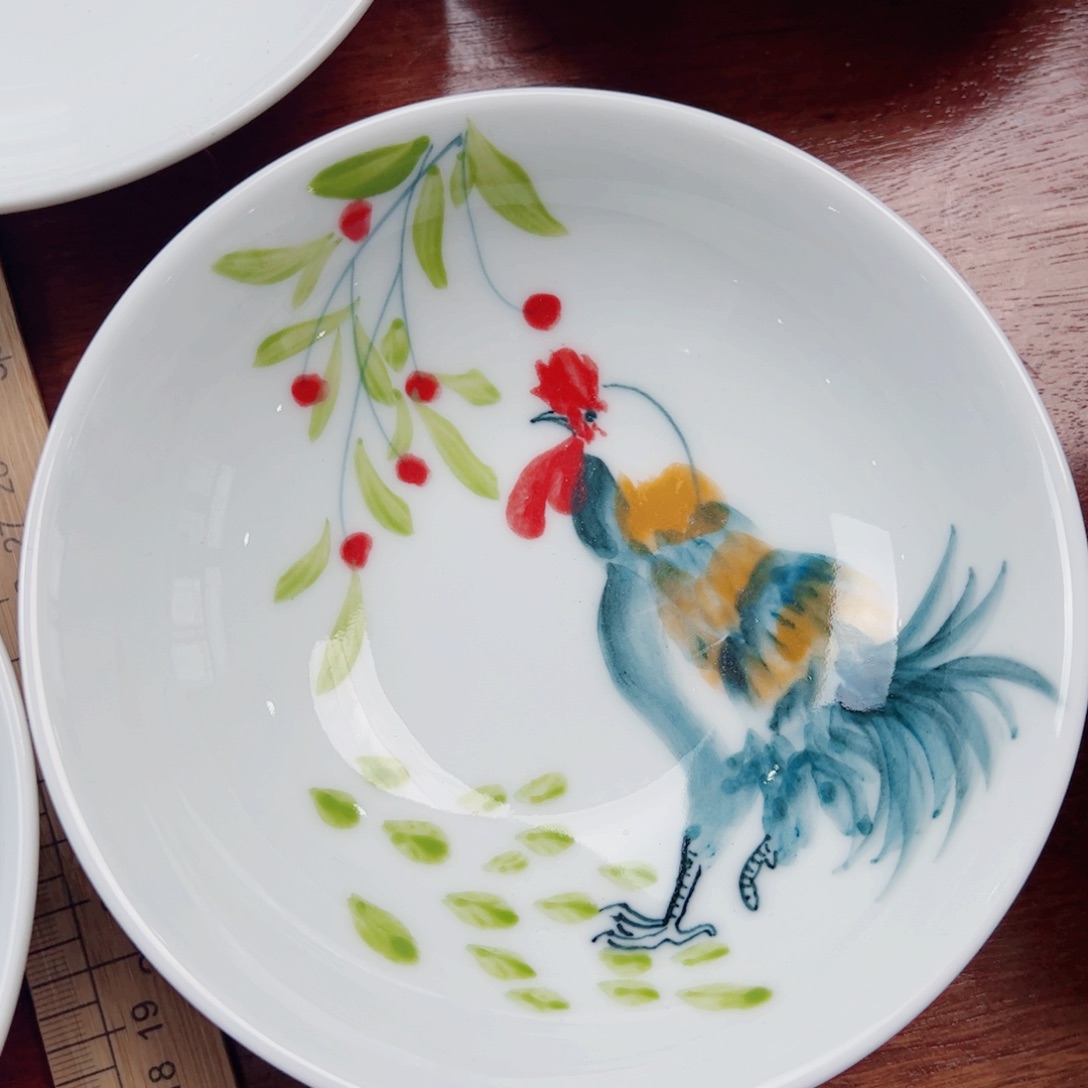 瓷片清**晶景德镇陶瓷手工手绘制作