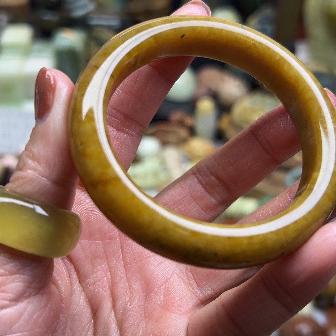 岫玉未镶嵌颈饰花玉54