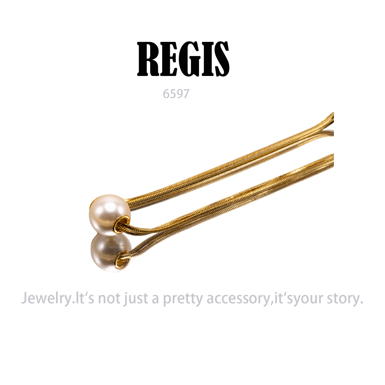 铜合金项链 时尚百搭轻奢设计师项链~6597