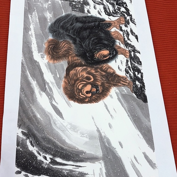 国画徐文清老师展览原作