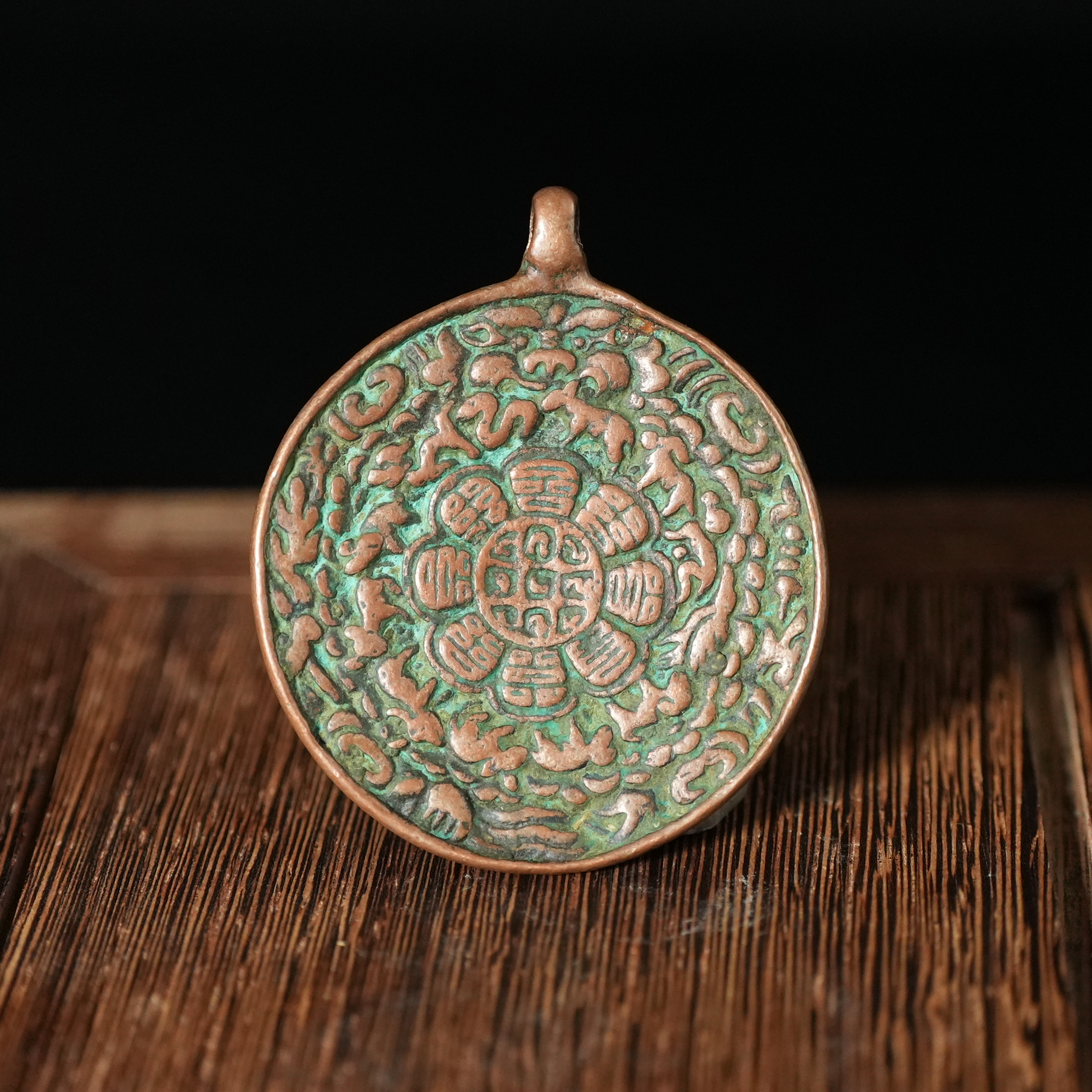 清代九宫八卦牌【古珠精选】AABS250421005