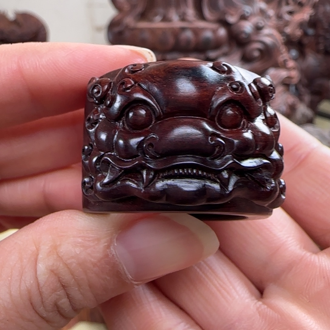 黄花梨/降香黄檀扳指 手把件 