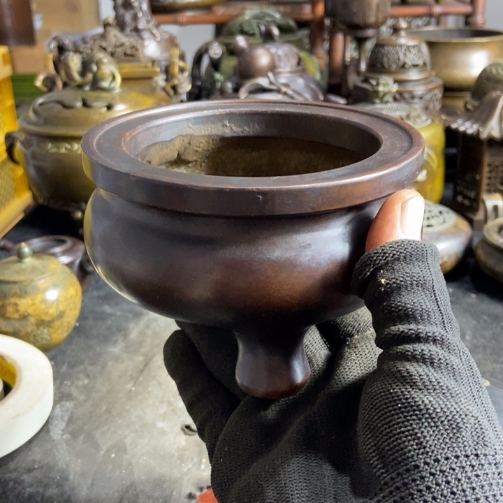 用*铜器工艺品摆件香炉摆件