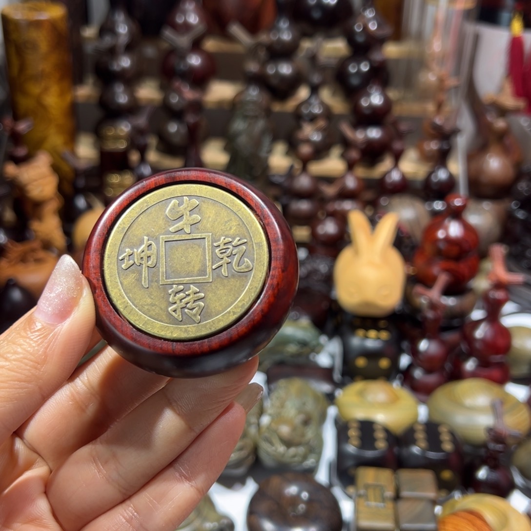 淡***梦香榧木东非紫檀转转