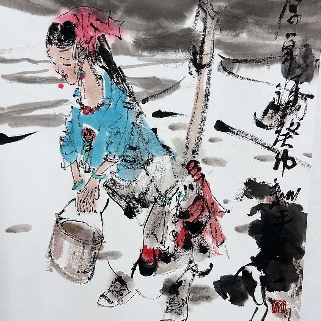 绘画B**.韩江书画徐新平