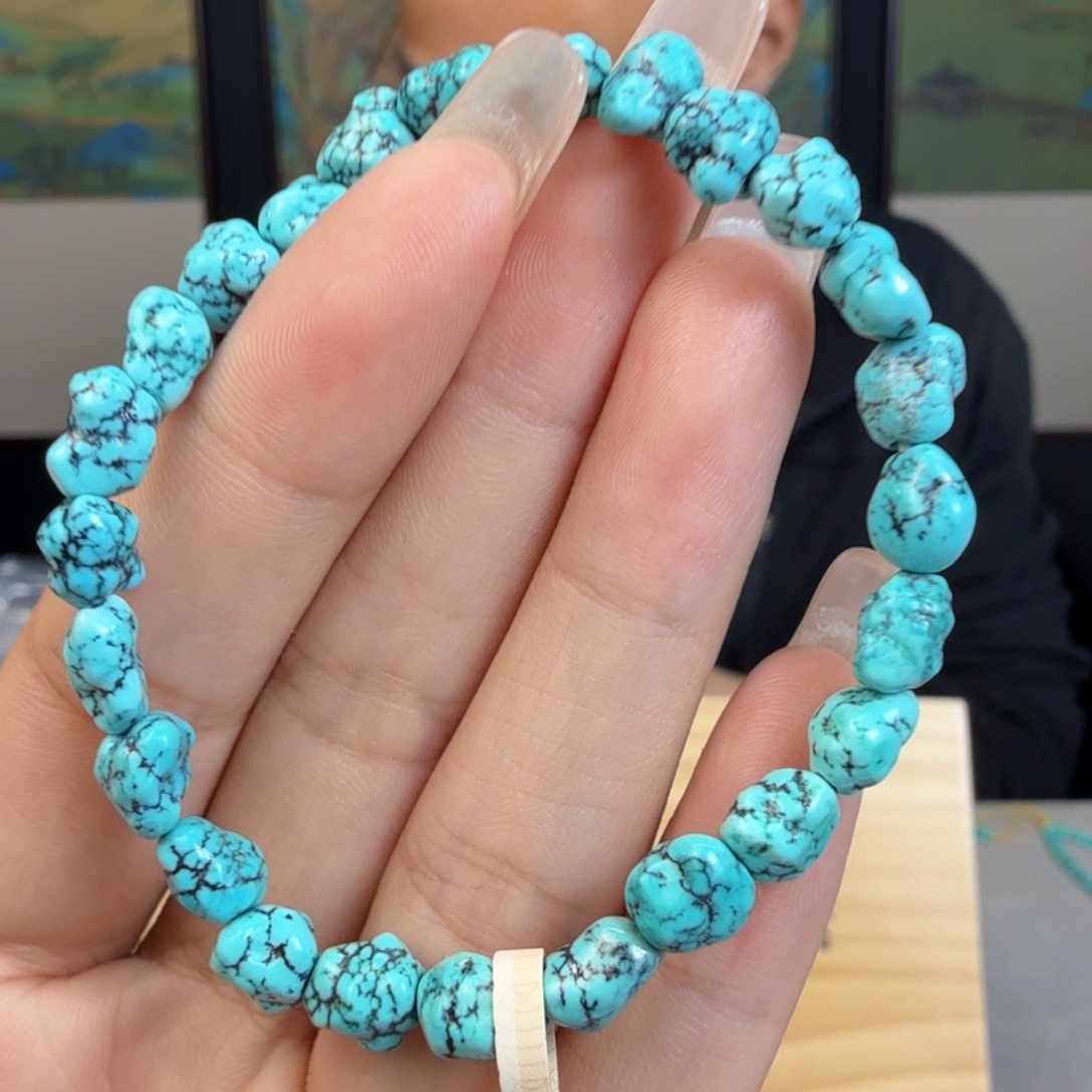 绿松石未镶嵌珠宝奇石