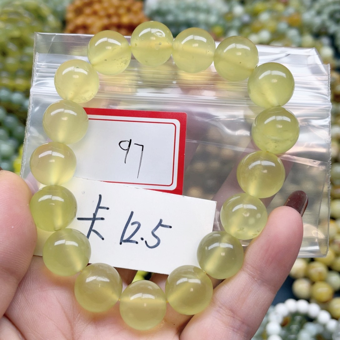 未镶嵌蛇纹石玉手串