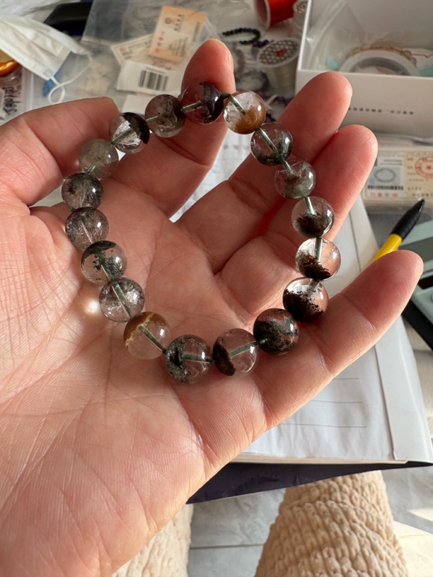 自然水晶严选 天然绿幽灵