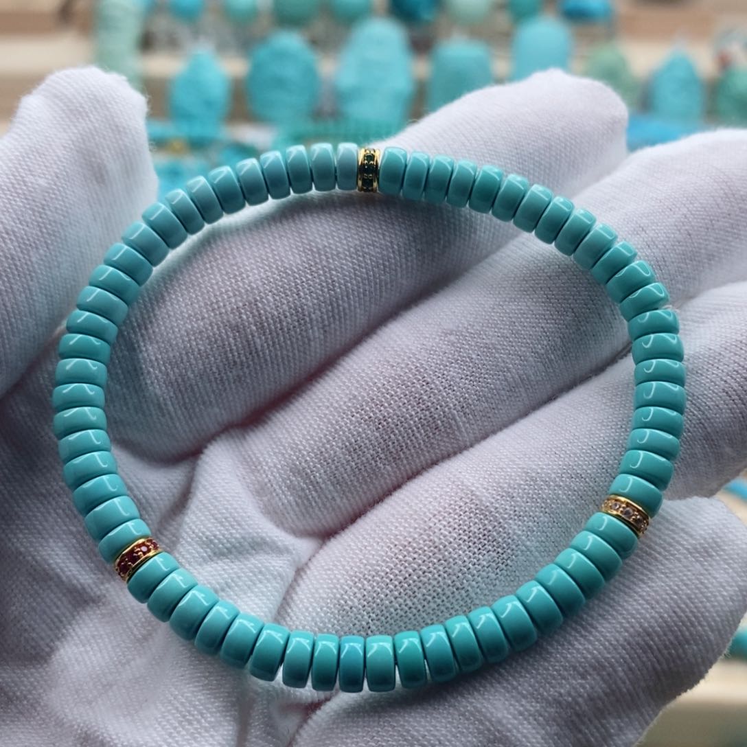 绿松石珠宝奇石未镶嵌