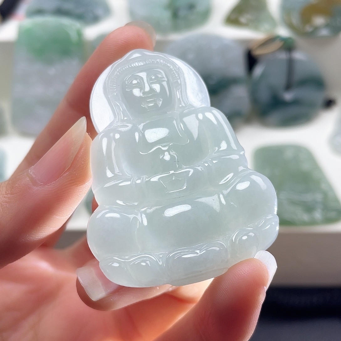 翡翠未镶嵌颈饰天然翡翠1111111