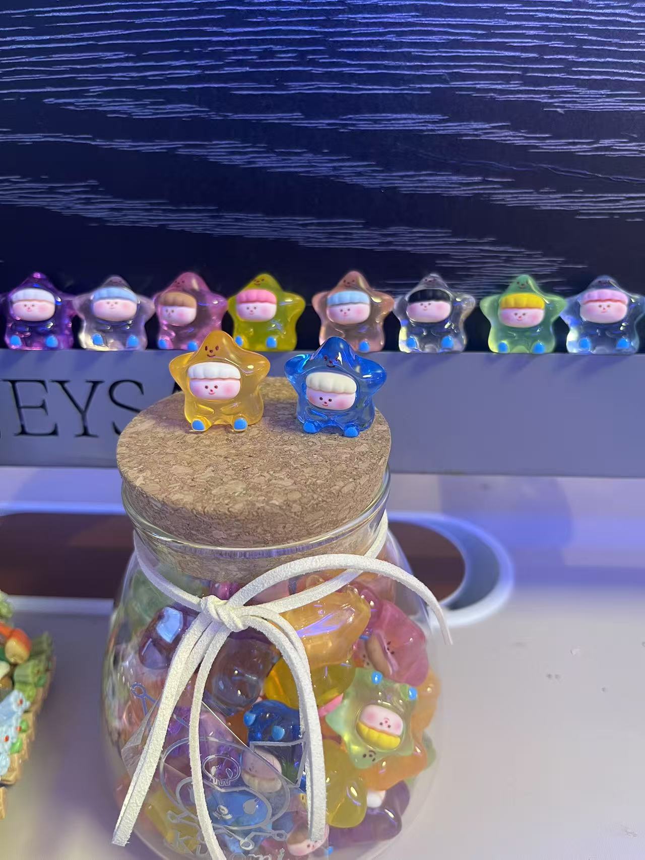 (悠悠家)mini透色许愿星摆件