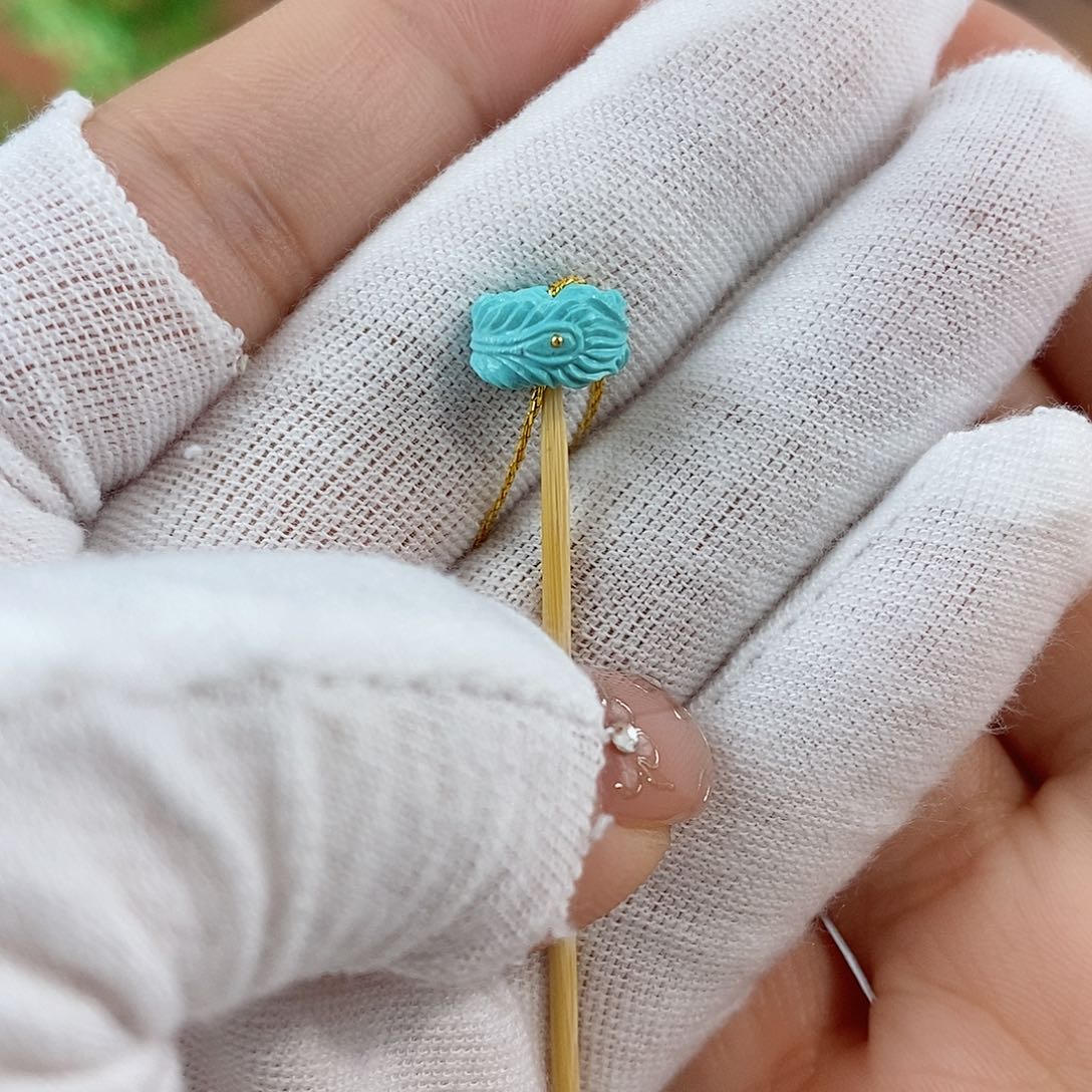 绿松石珠宝奇石未镶嵌