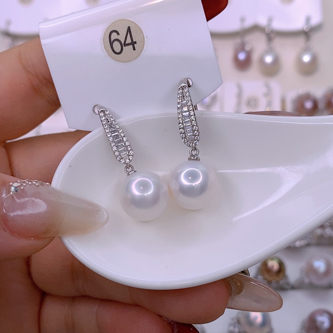 双***、银S925镶嵌淡水珍珠颈饰