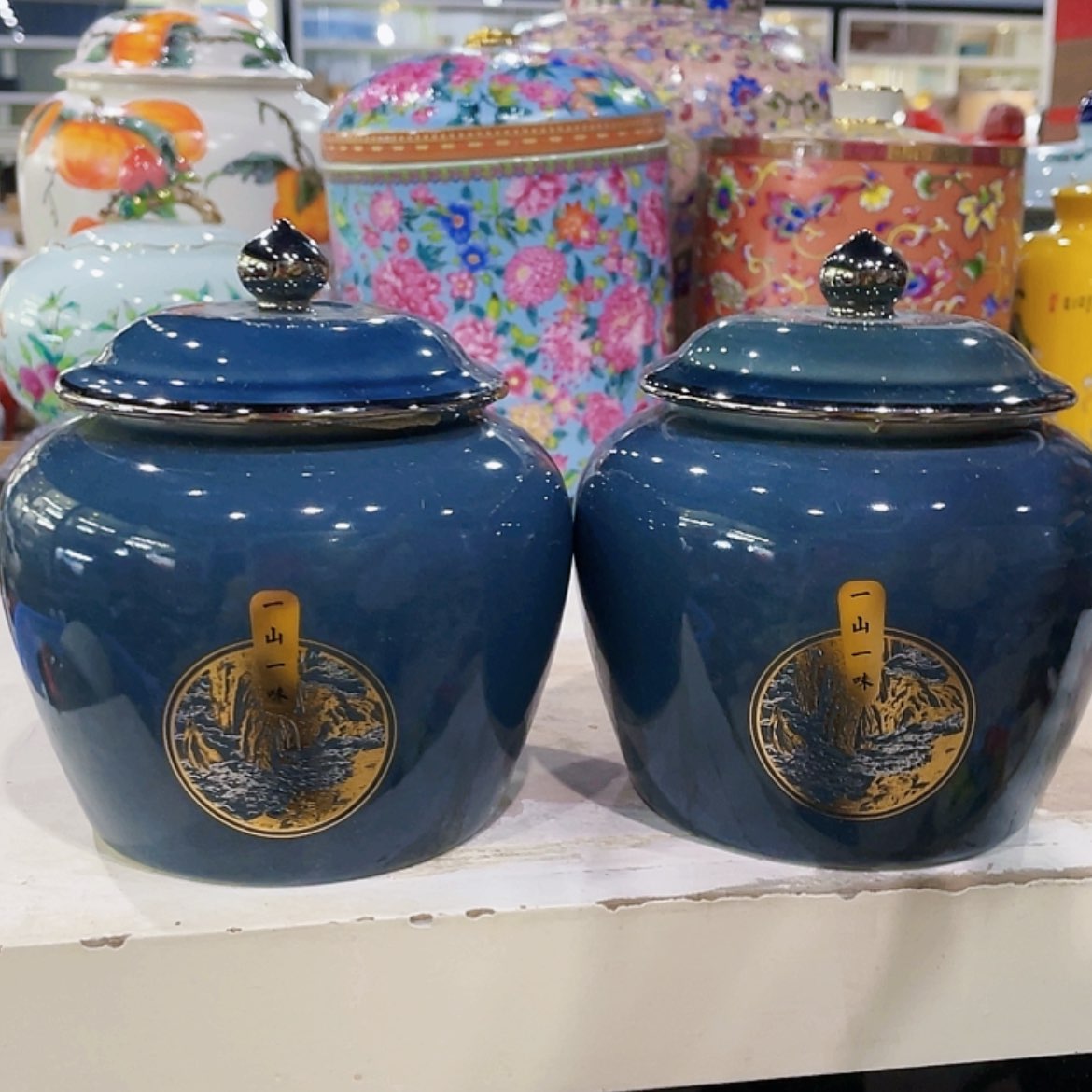 【闪购商品】罐陶瓷茶叶罐密封罐