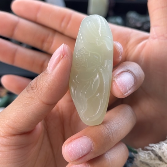 和田玉挂件未镶嵌