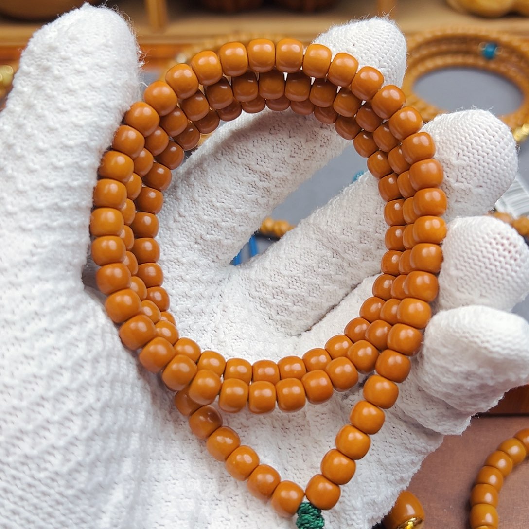 勤***爬橄榄核手串橄榄核尖老挝老型脖挂6.8