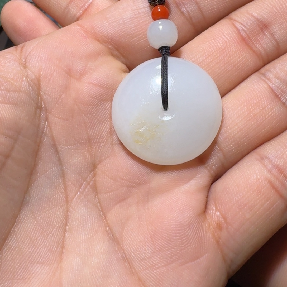 和田玉（青玉）未镶嵌颈饰