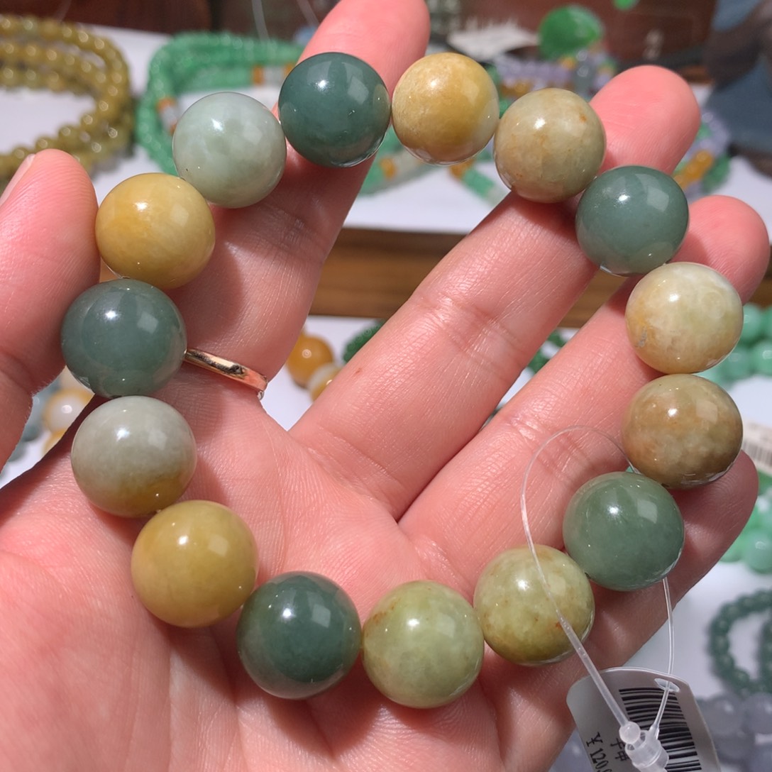 翡翠戒指未镶嵌翡翠手串