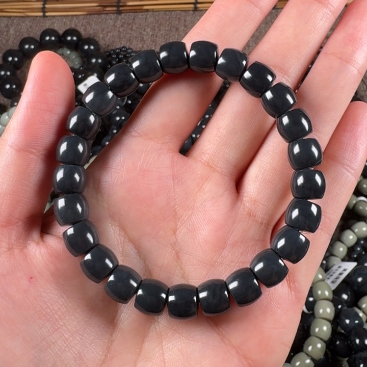 和田玉手链未镶嵌T****6