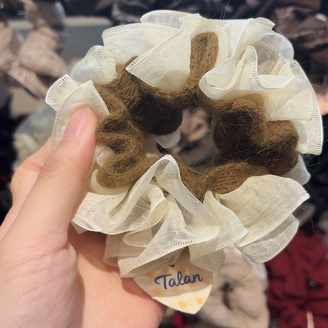 布艺铁合金咸菜绿白色纱纱小蛮腰16