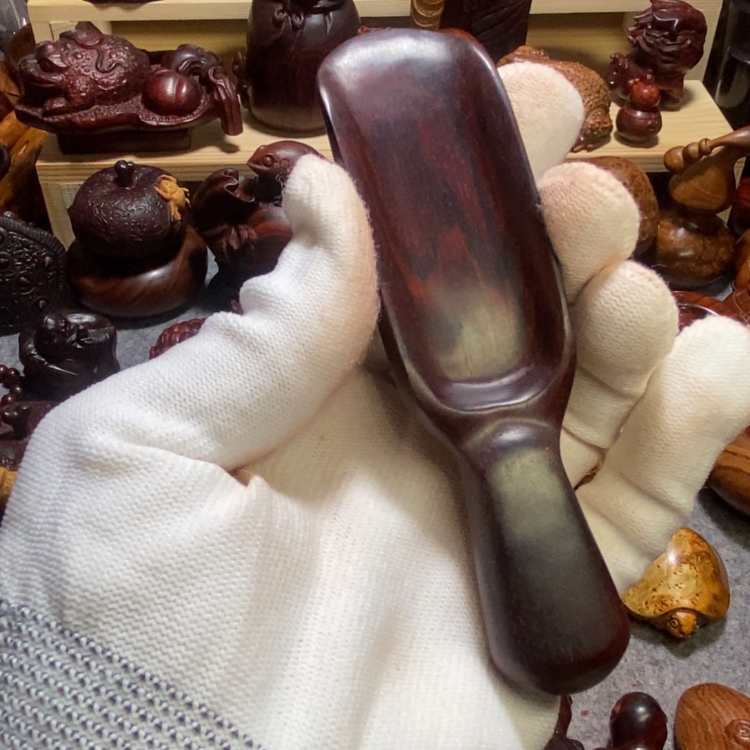 小叶紫檀手串/手链小叶紫檀茶铲