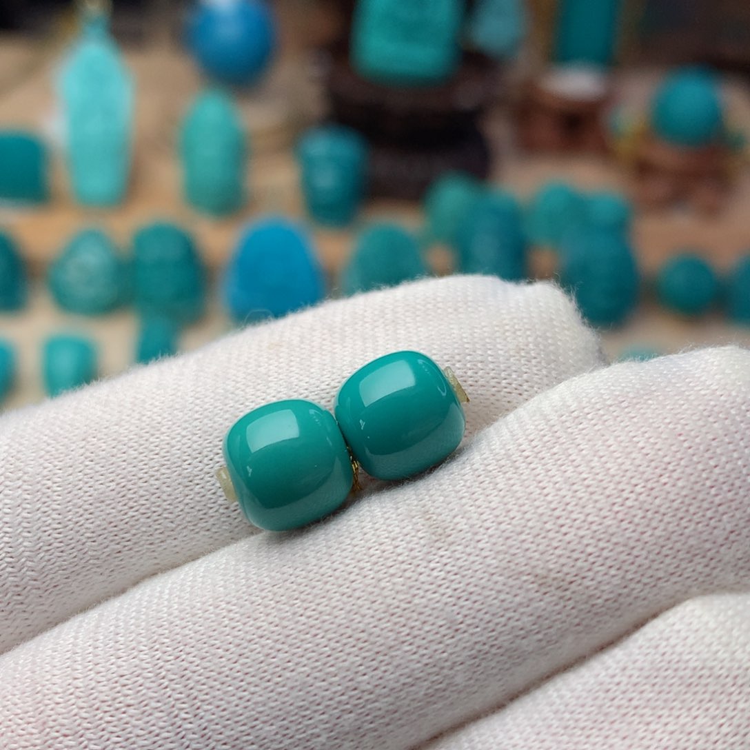 绿松石珠宝奇石未镶嵌