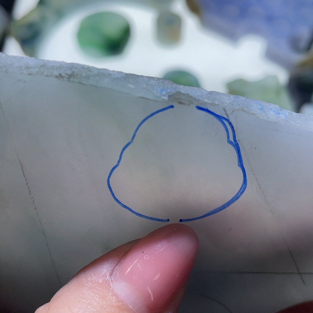 定制翡翠未镶嵌冰**?佛公