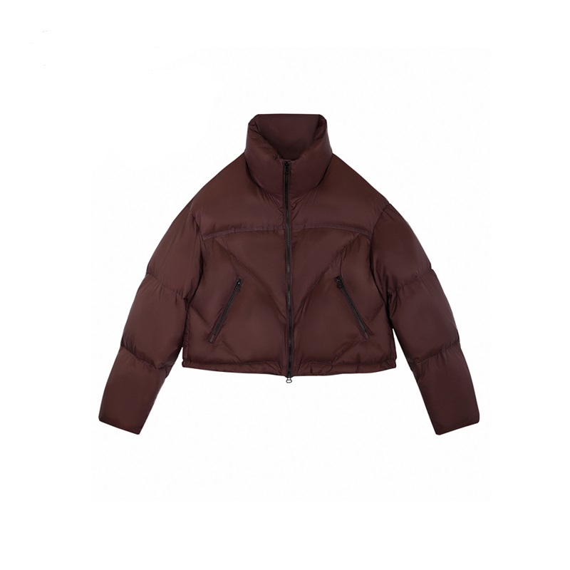 【珊珊推荐】冬季新款立领洋气简约保暖短款加厚款时尚短款羽绒服