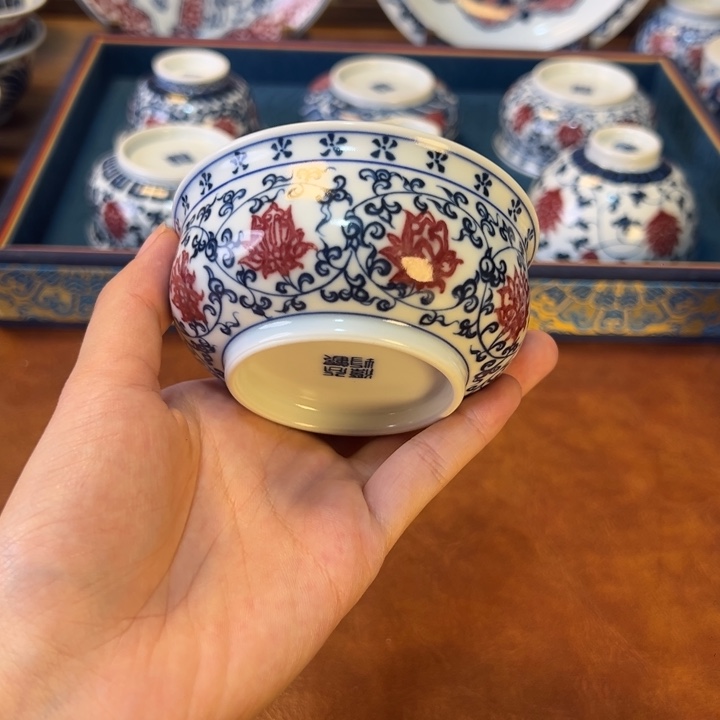 摆件景德镇茶器百宝箱