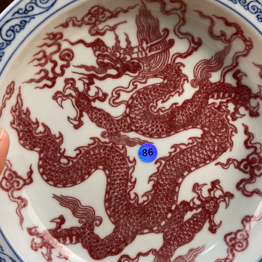 手绘现代茶具非古董