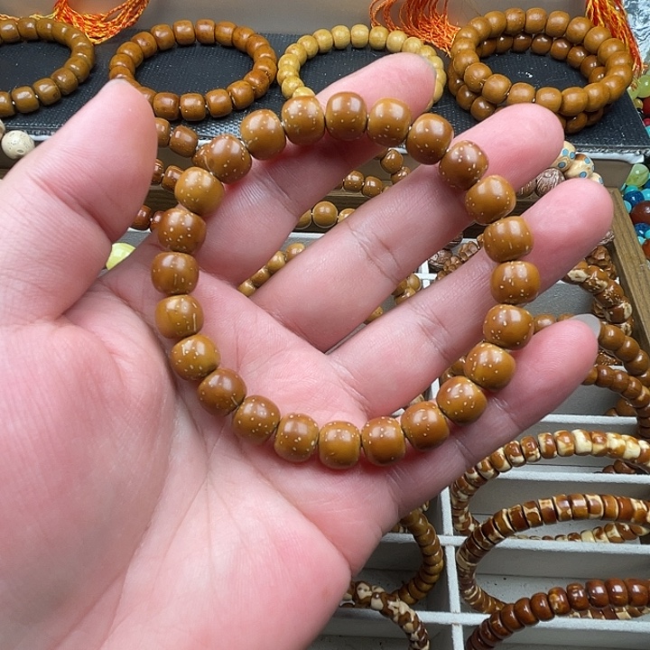 曾***经手串紫金鼠紫金鼠实心老型手串