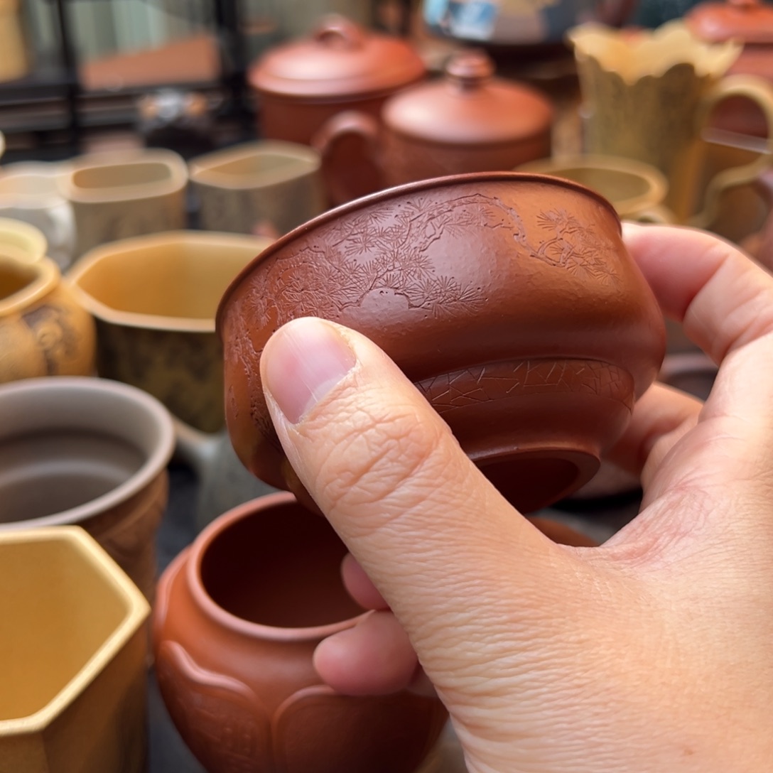 金***宝紫砂茶壶紫砂主人杯