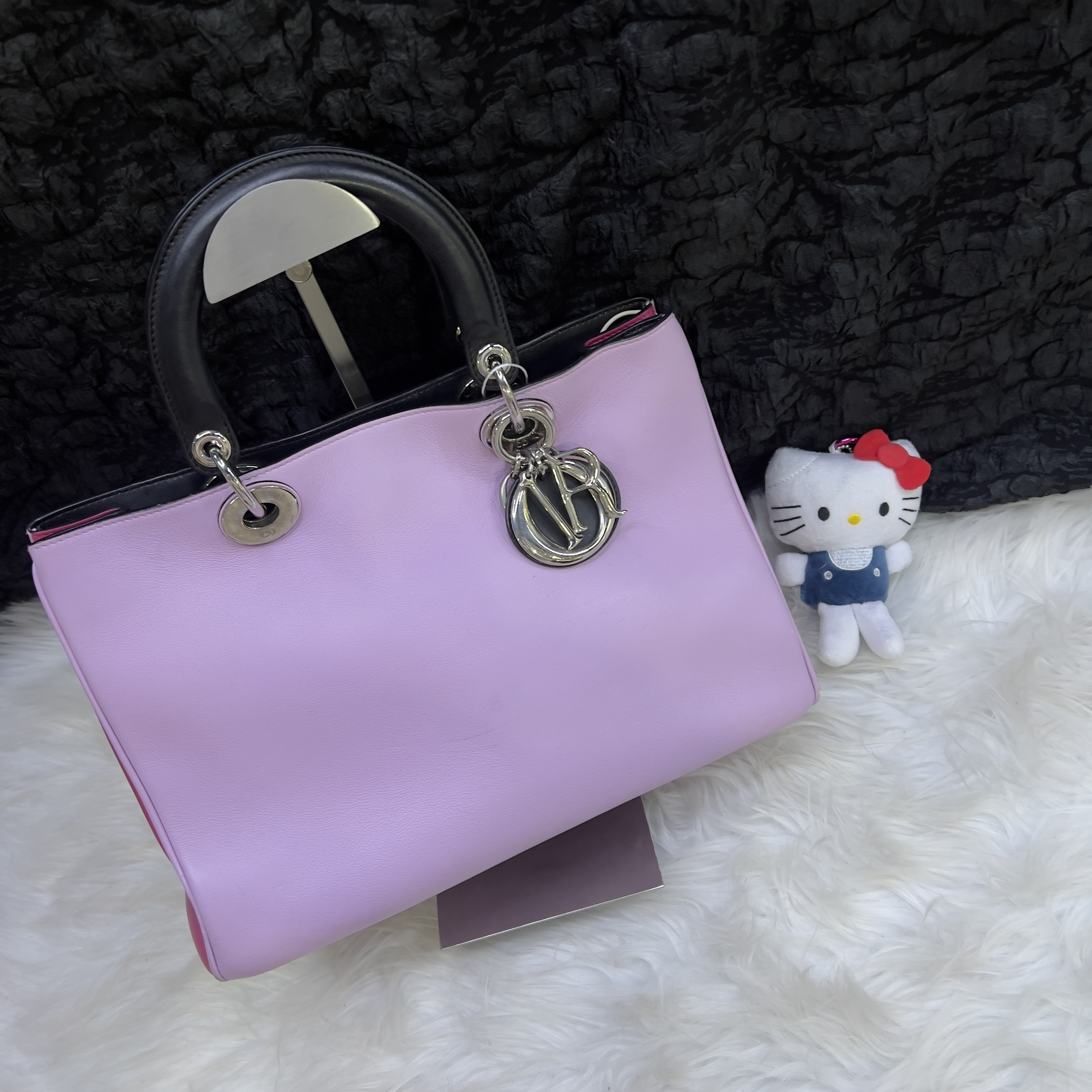 95新 DIOR/迪奥 迪奥vip香芋紫小号