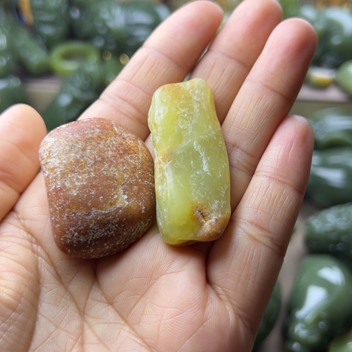 岫岩老玉（透闪石质玉）未镶嵌挂件