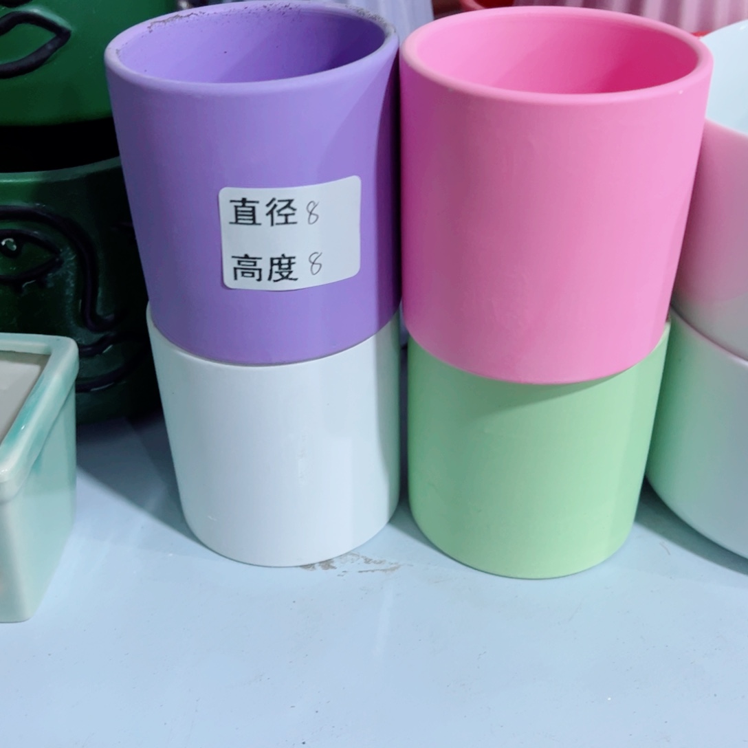 有孔，陶瓷花盆满10米包邮发货