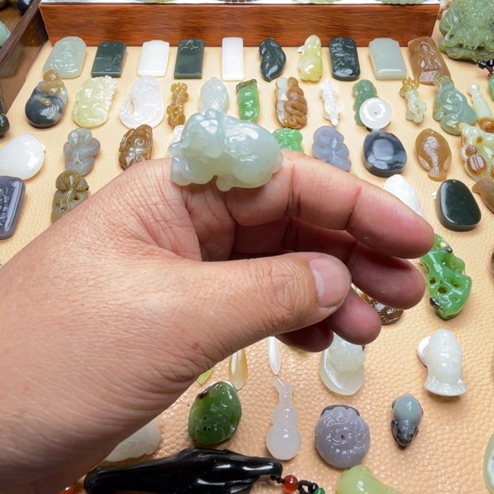 和田玉颈饰未镶嵌定制款