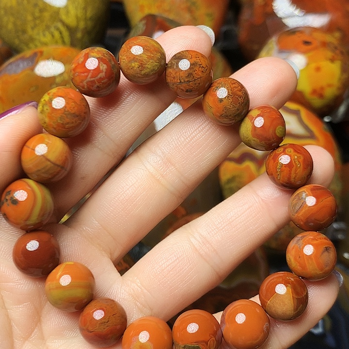 玛瑙/玉髓未镶嵌手链