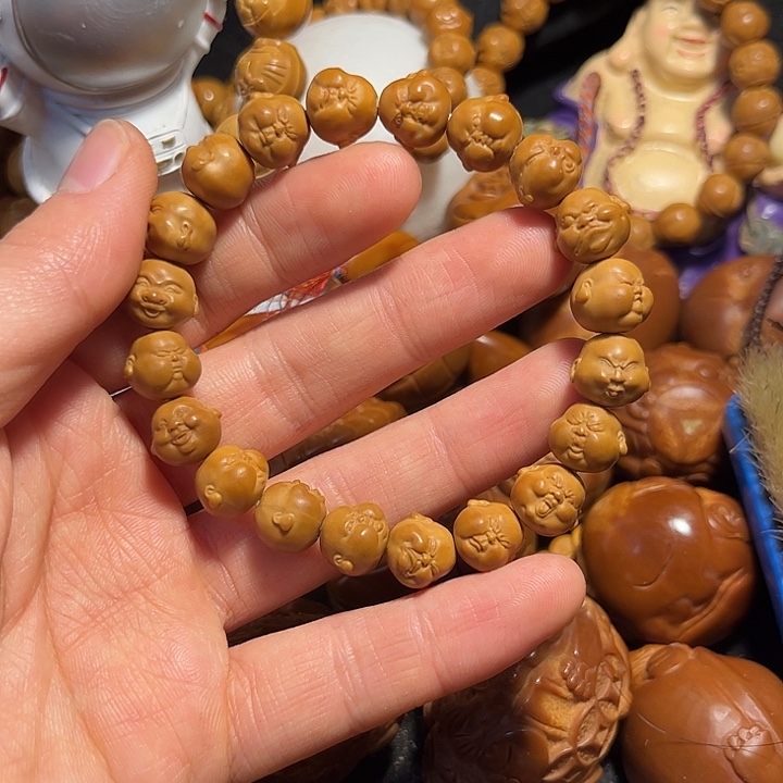 橄榄核手串/手链猴头1.2百态