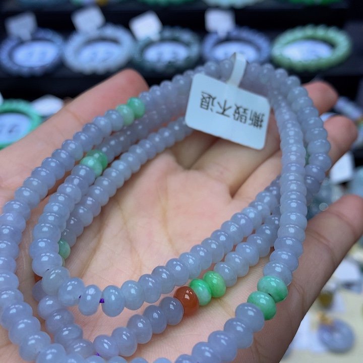 翡翠手链未镶嵌翡翠