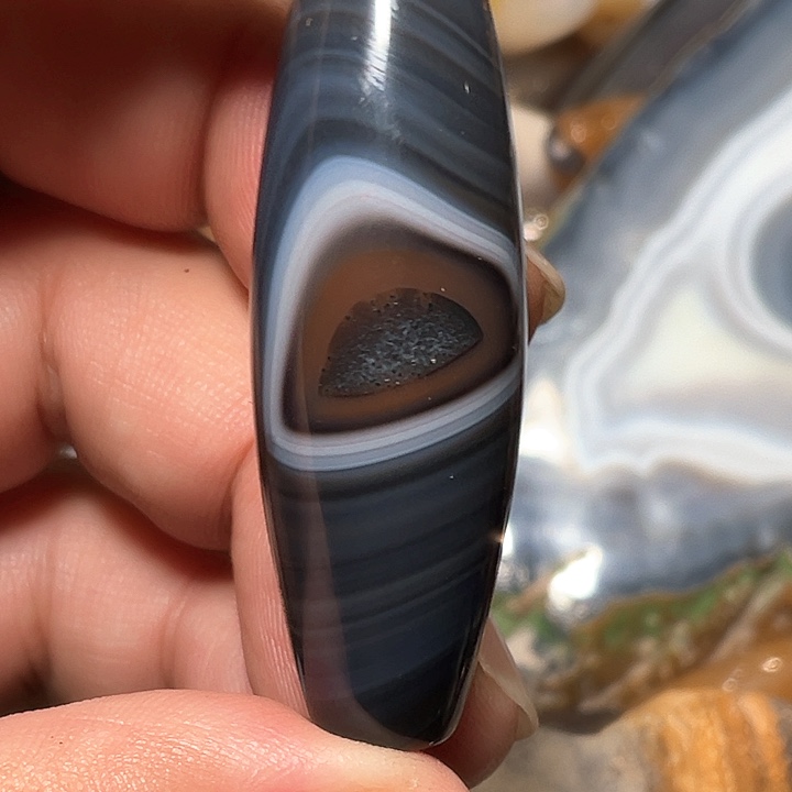 玛瑙/玉髓吊坠(不含链)未镶嵌